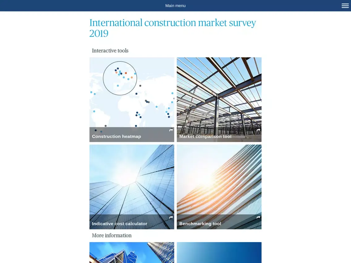 Captures d'écran de T&T Global construction costs iPad 
