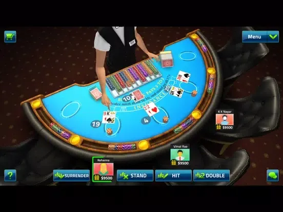 Turn Blackjack iPad  Screenshots