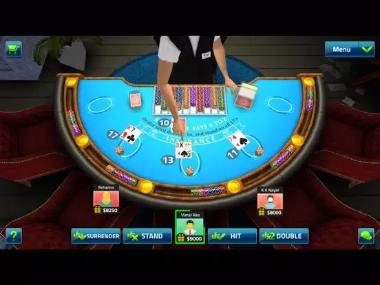 Turn Blackjack iPad  Screenshots