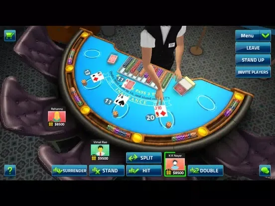 Turn Blackjack iPad  Screenshots