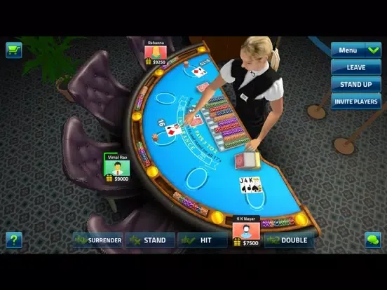 Turn Blackjack iPad  Screenshots