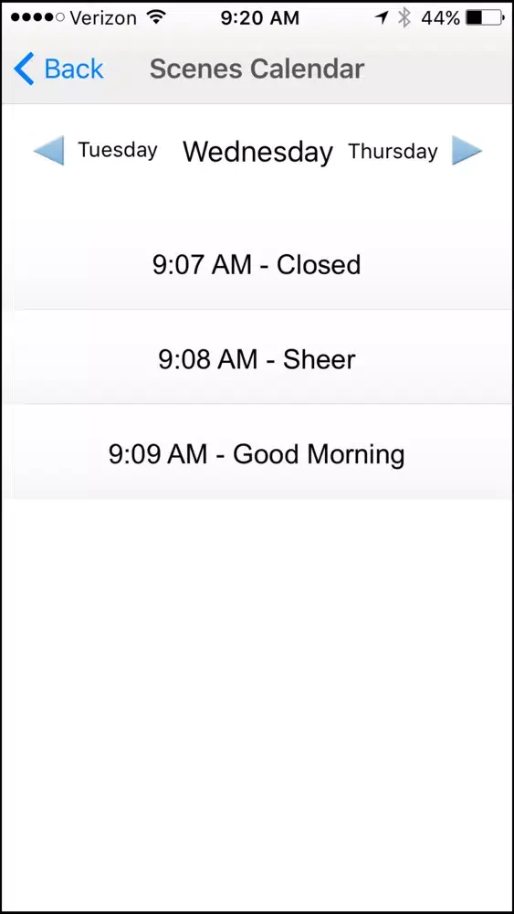 Momenta™ Shade Remote স্ক্রিনশট