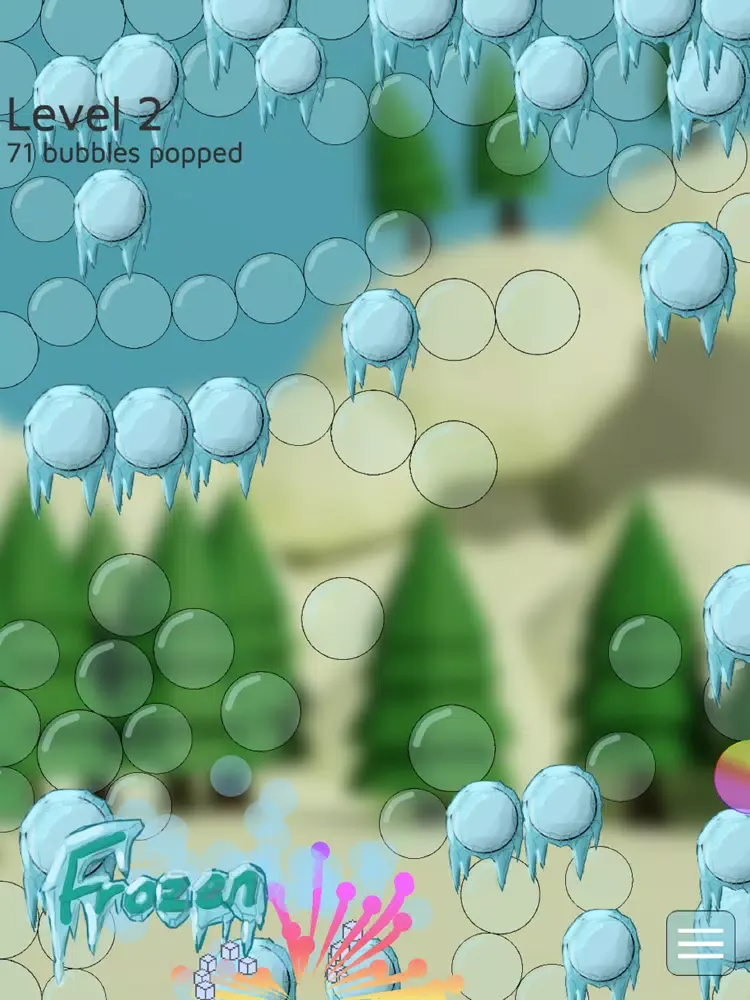 Captures d'écran de Bubble Popper iPad 
