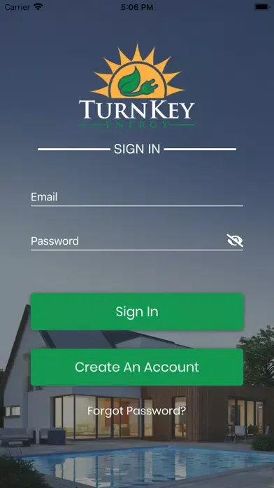 Zrzuty ekranu TurnKey Energy