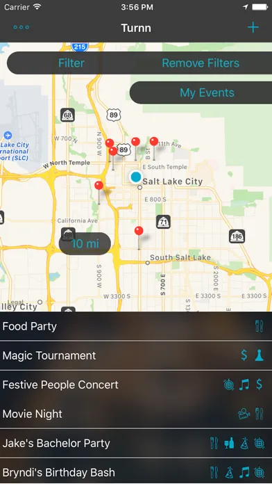 صور Turnn - Find Local Events and Parties Near Me