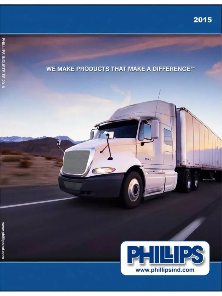Tangkapan skrin Phillips Industries Catalog iPad 