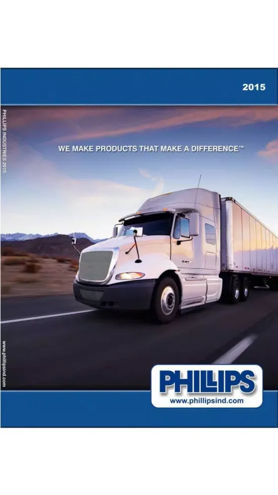 Tangkapan skrin Phillips Industries Catalog
