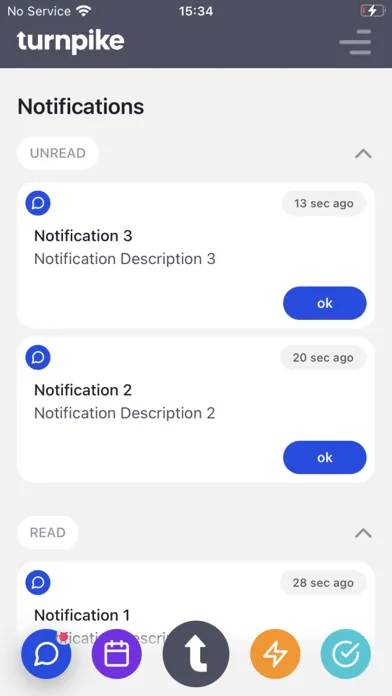 Turnpike Phone سکرین شاٹس