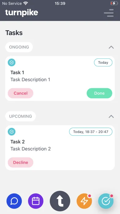 Turnpike Phone سکرین شاٹس