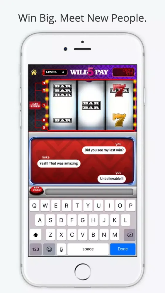 Slot Chat - Play Slots & Chat with Friends Screenshots