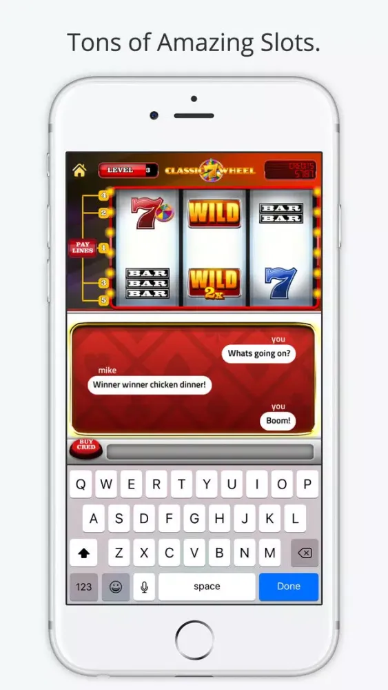 Slot Chat - Play Slots & Chat with Friends Screenshots