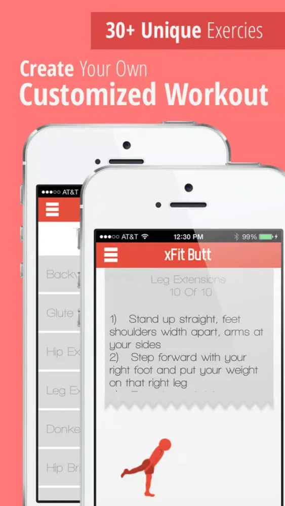 xFit Butt – Daily Personal Workout Trainer for Sexy Buns of Steel Screenshots