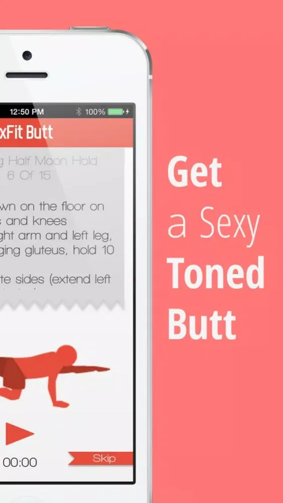 xFit Butt – Daily Personal Workout Trainer for Sexy Buns of Steel Screenshots