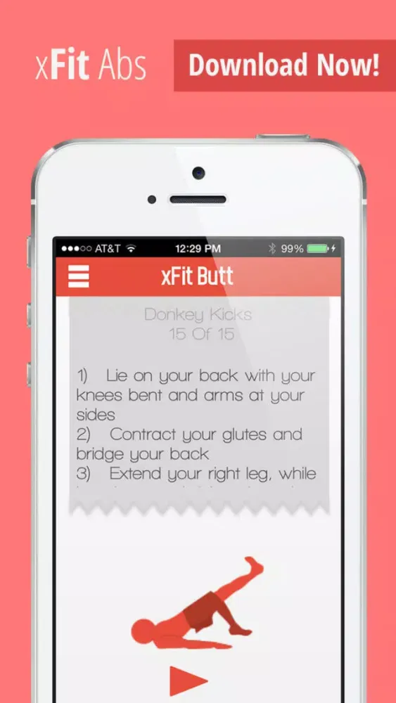 xFit Butt – Daily Personal Workout Trainer for Sexy Buns of Steel Screenshots