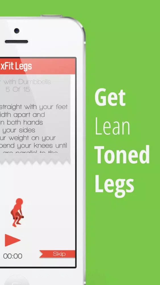Screenshot di xFit Legs – Daily Workout for Tight Sculpted Thighs, Calves and Butt Muscles