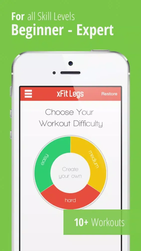 Screenshot di xFit Legs – Daily Workout for Tight Sculpted Thighs, Calves and Butt Muscles