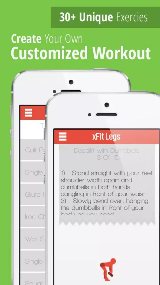 Screenshot di xFit Legs – Daily Workout for Tight Sculpted Thighs, Calves and Butt Muscles