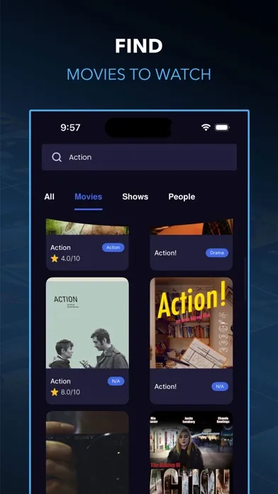 Capturas de tela do Breeze - Movies And Tv Series