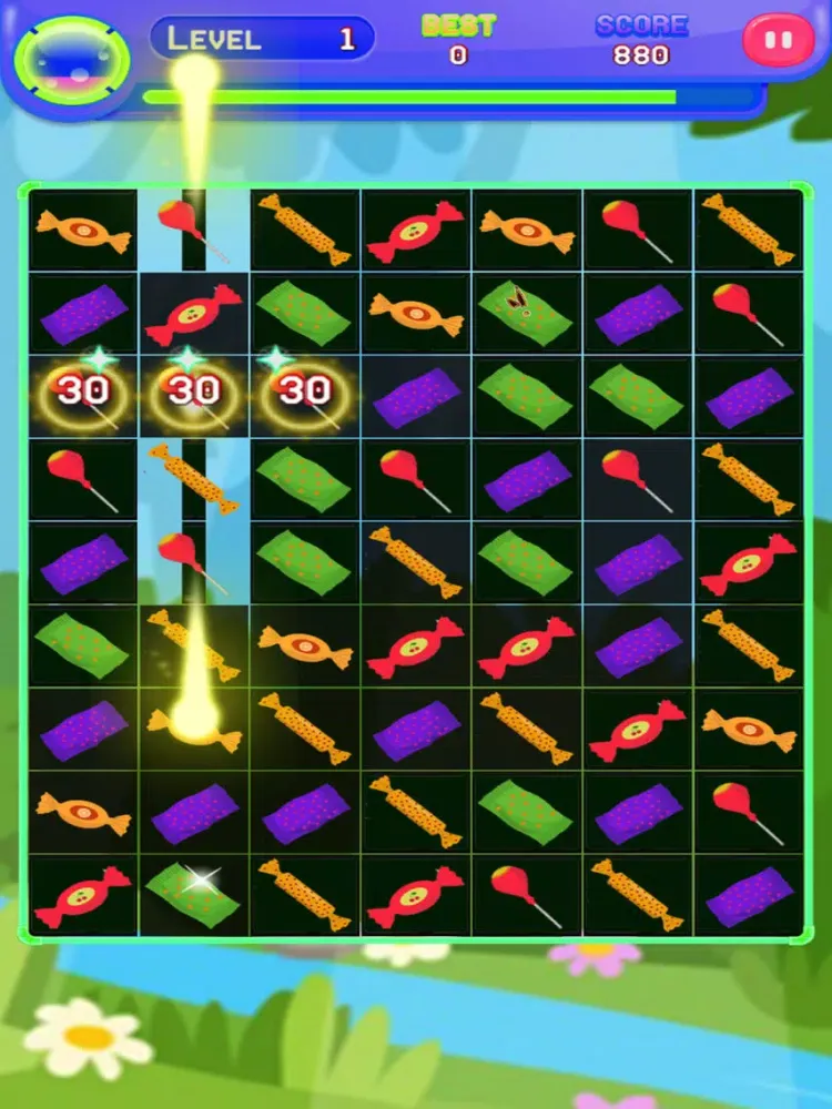 Capturas de pantalla de Candy Blast: Match 3 Puzzle iPad 