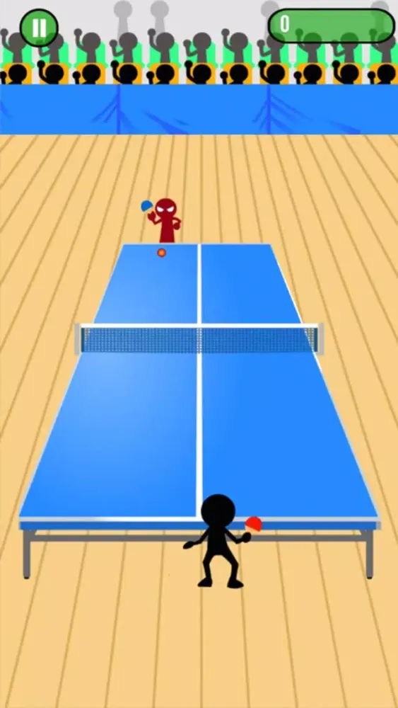Capturas de tela do Super Ping Pong
