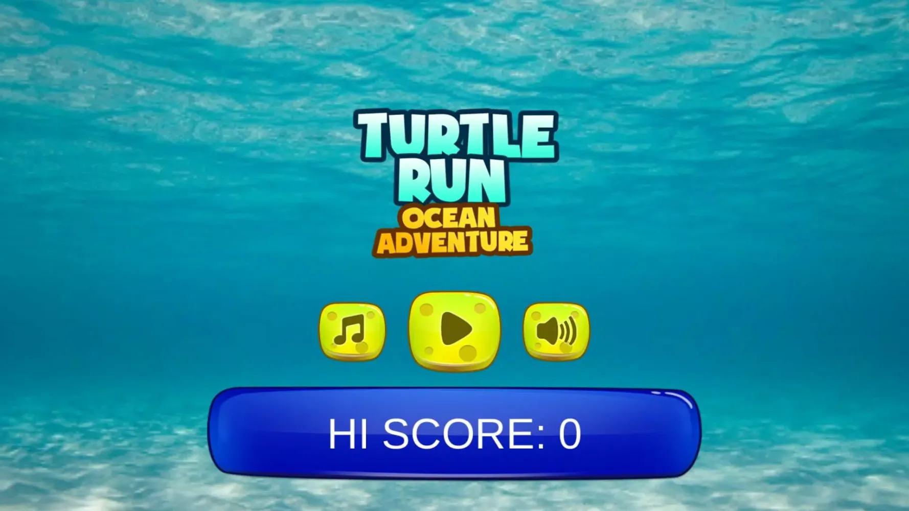 Screenshot di Turtle Run: Ocean Adventure