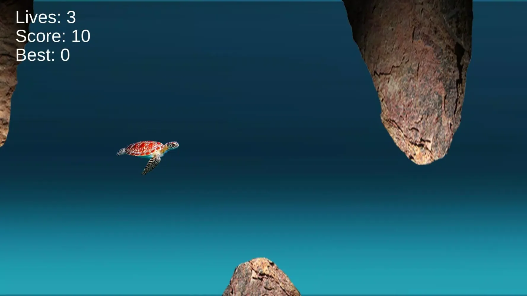 Screenshot di Turtle Run: Ocean Adventure