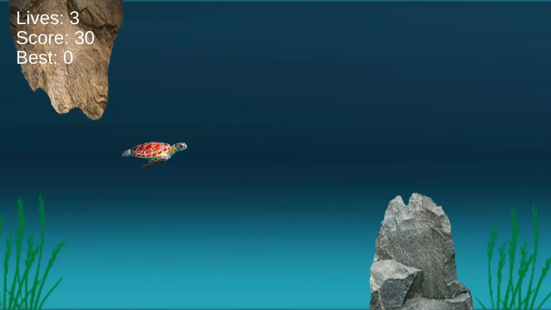 Screenshot di Turtle Run: Ocean Adventure