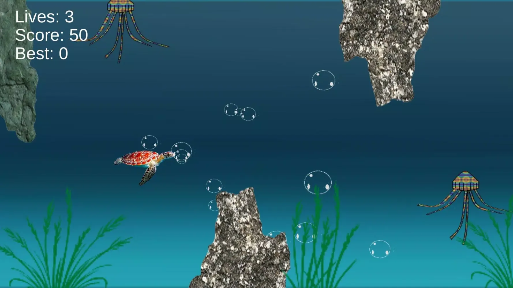 Screenshot di Turtle Run: Ocean Adventure