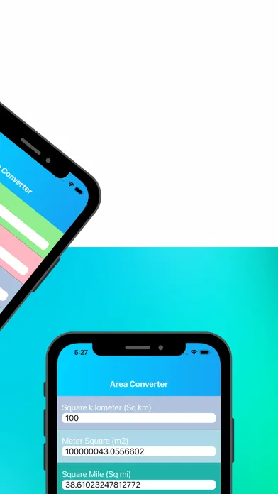 Captures d'écran de Area Converter - All In One