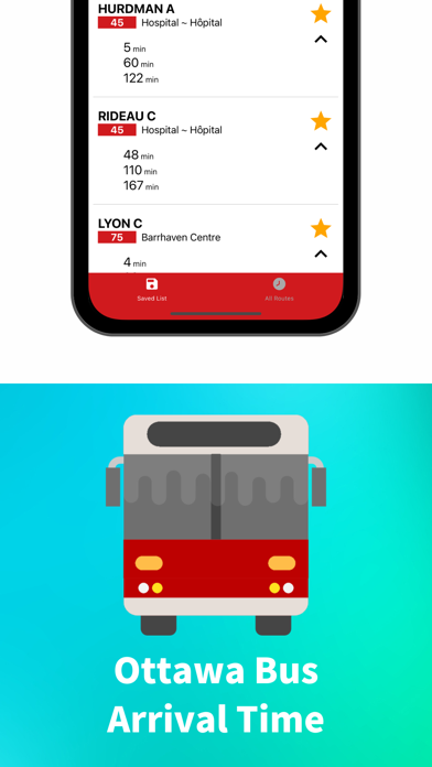Ottawa Bus Time স্ক্রিনশট