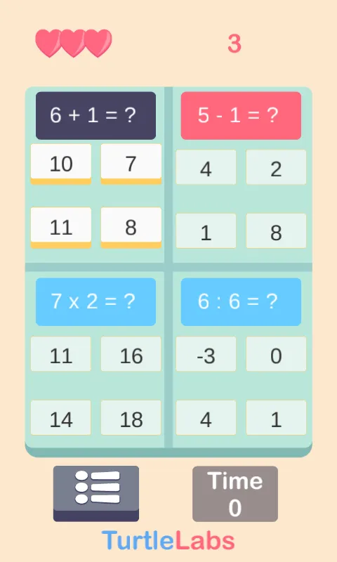 Math Challenge应用截图