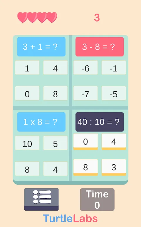 Math Challenge应用截图