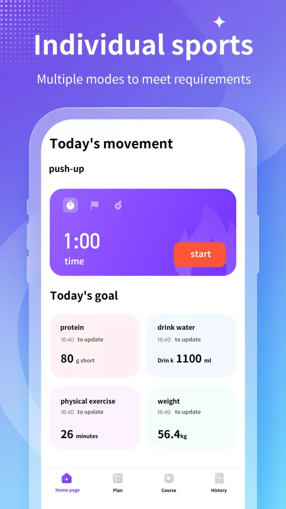 Capturas de pantalla de keepfit减肥软件