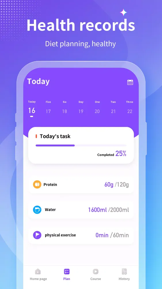 Capturas de pantalla de keepfit减肥软件