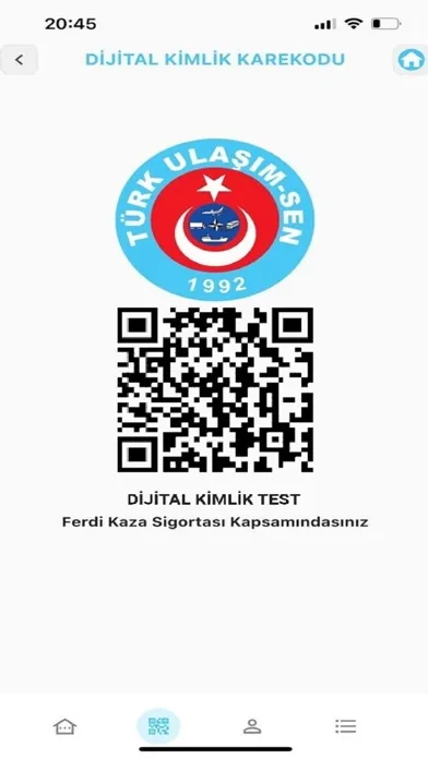Türk Ulaşım Sen Dijital Kimlik Screenshots