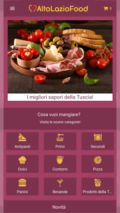 AltoLazioFood Screenshots
