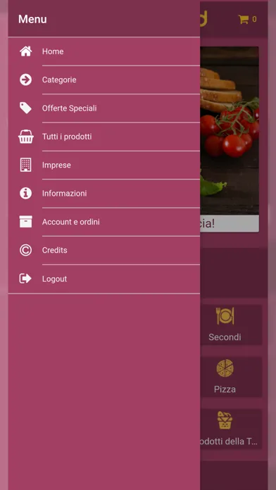 AltoLazioFood Screenshots