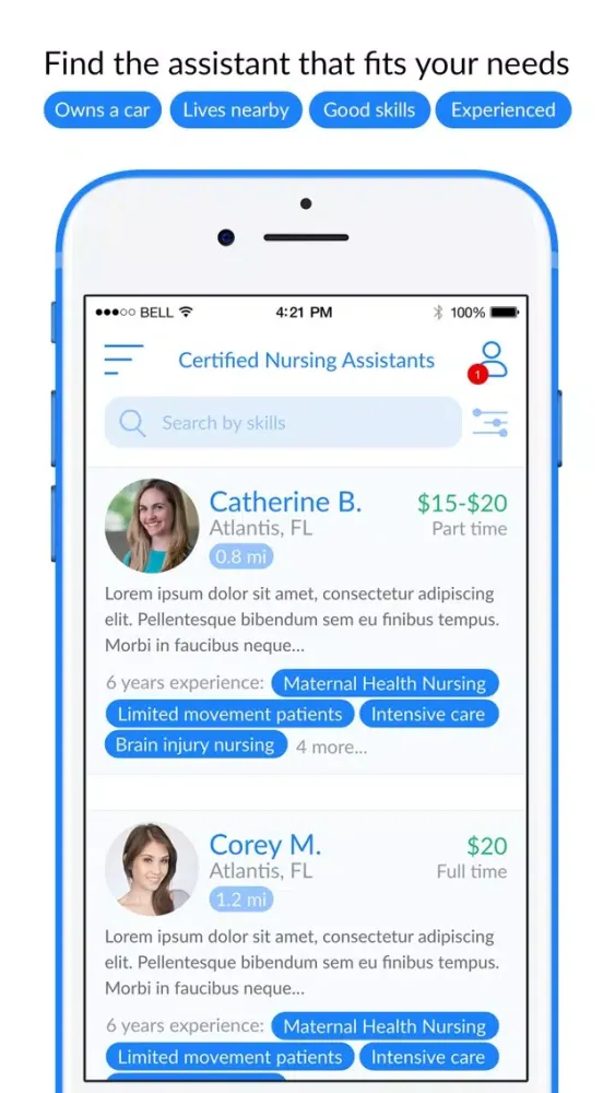 CNA Healthcare Connectors 스크린샷