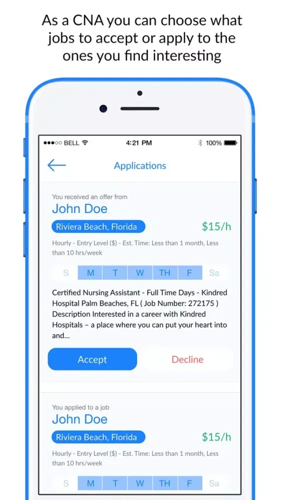 CNA Healthcare Connectors 스크린샷
