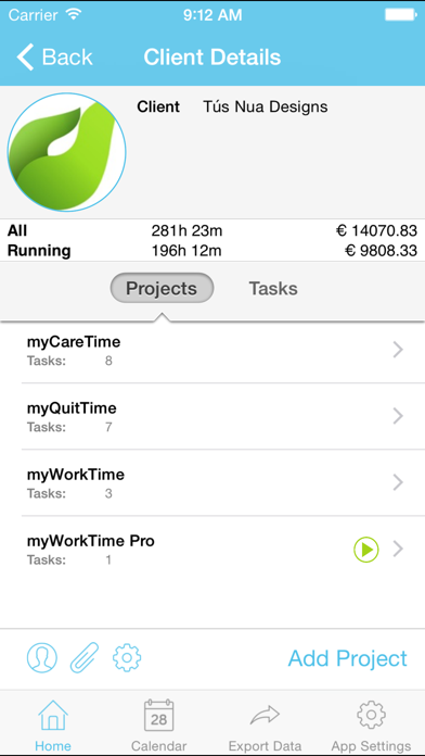 myWorkTimeLite应用截图