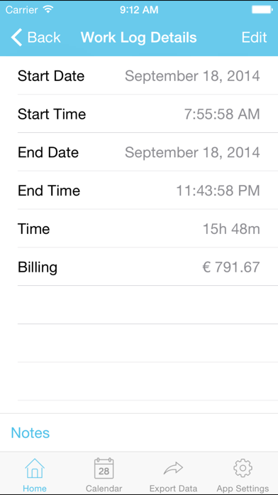 myWorkTimeLite应用截图