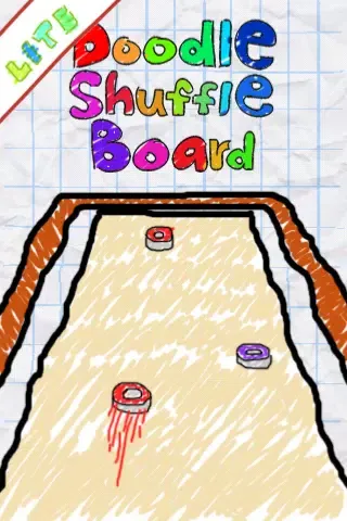 Capturas de tela do Doodle Shuffle Board Lite