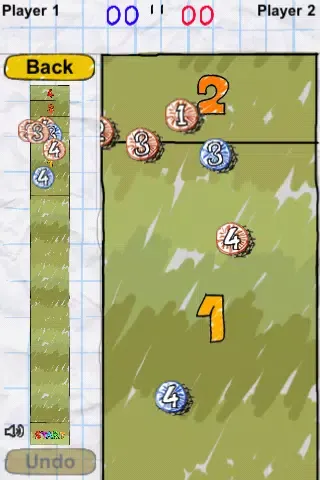 Capturas de tela do Doodle Shuffle Board Lite