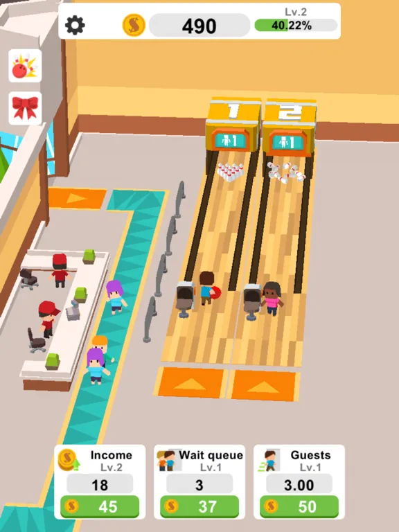 Idle Bowling iPad  스크린샷