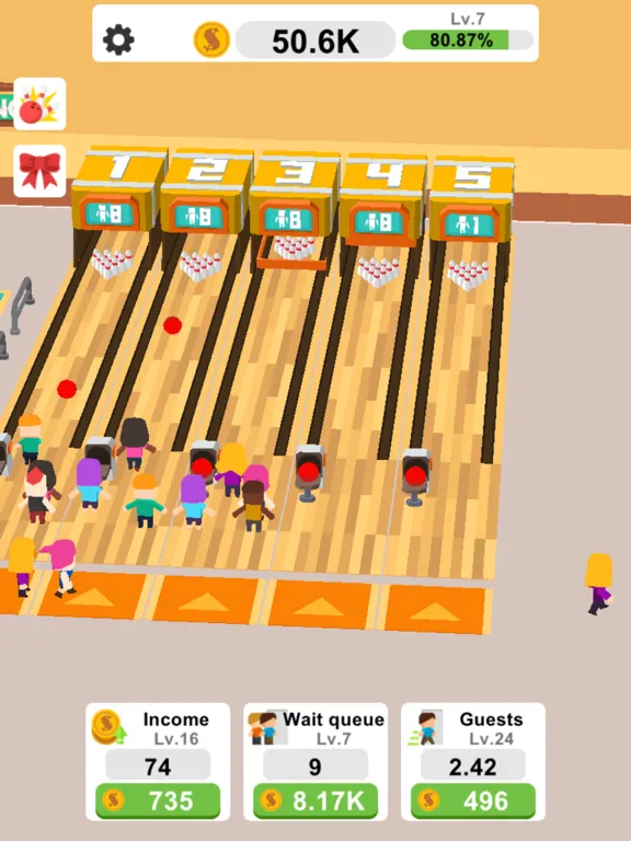 Idle Bowling iPad  스크린샷