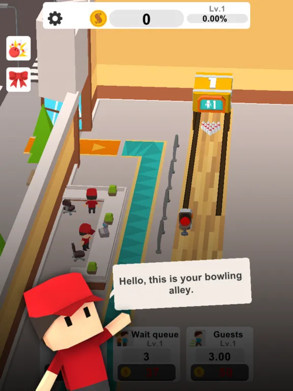 Idle Bowling iPad  스크린샷