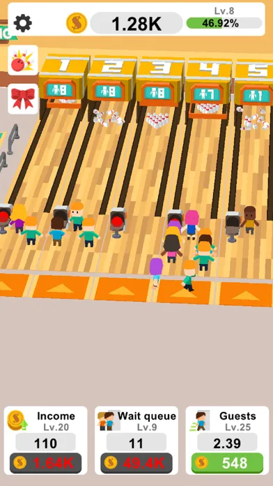 Idle Bowling 스크린샷