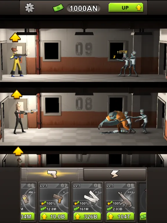 Zombie Tower Idle iPad  Screenshots