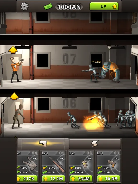 Zombie Tower Idle iPad  Screenshots