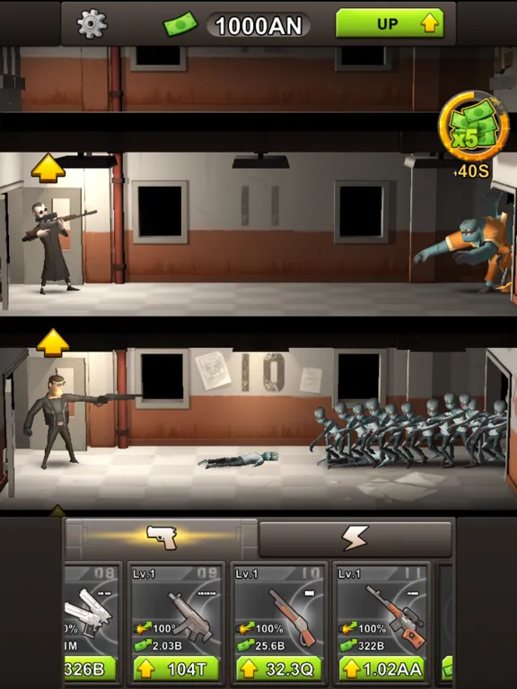 Zombie Tower Idle iPad  Screenshots